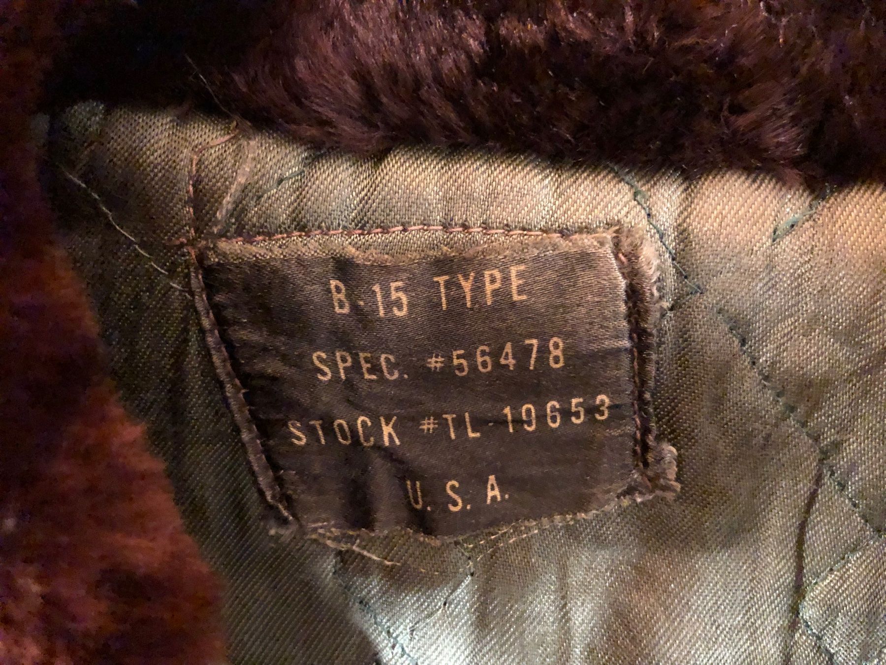 Giacche: Alte Fliegerjacke B-15 – Usato da Niederuzwil venduto da Mani1979 2