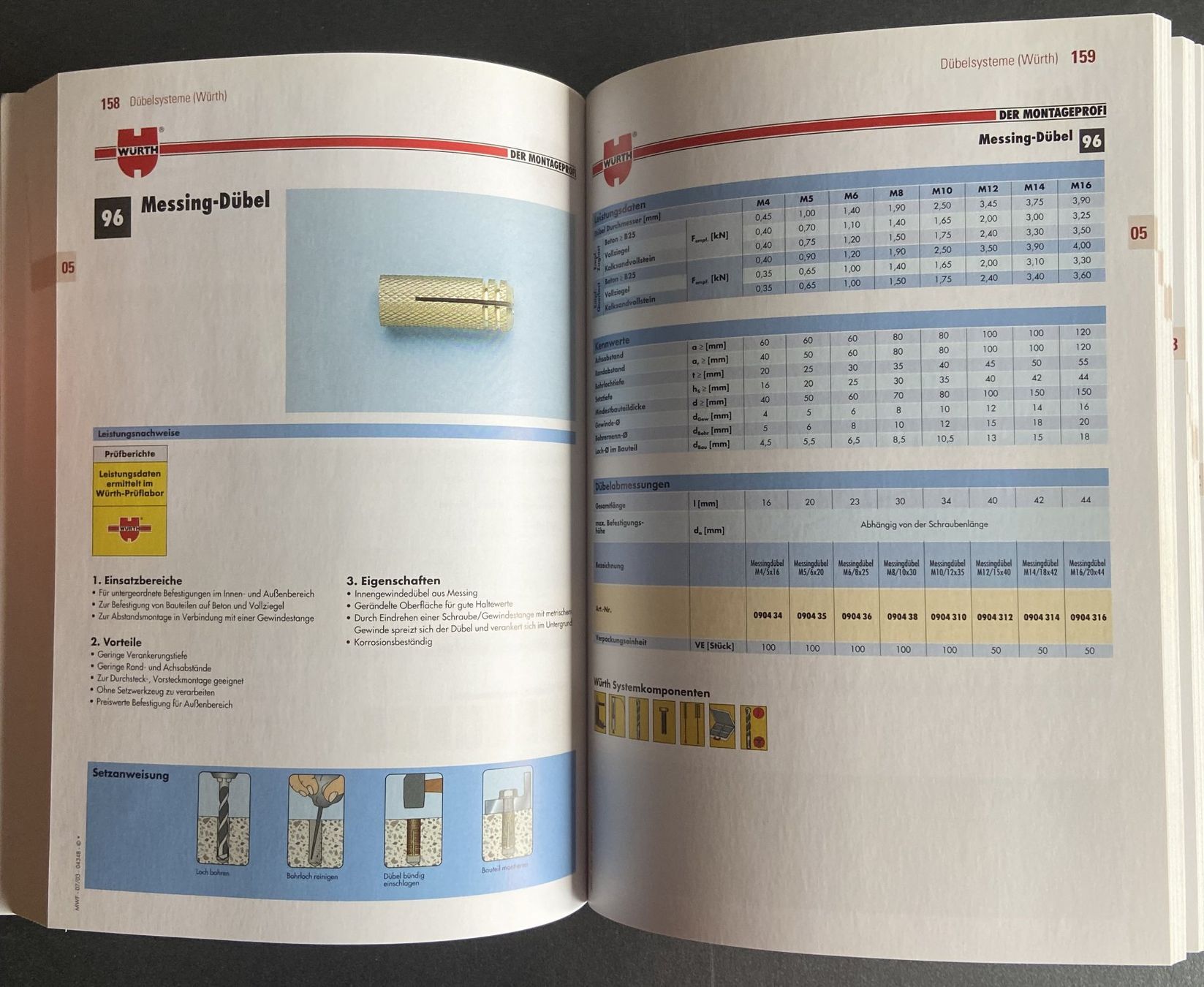 Bücher: Buch Handbuch der Würth Dübeltechnik – Gebraucht aus Böckten von Hansi36 6