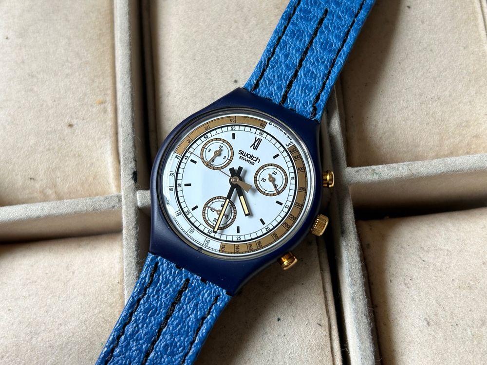 Swatch chronographe best sale