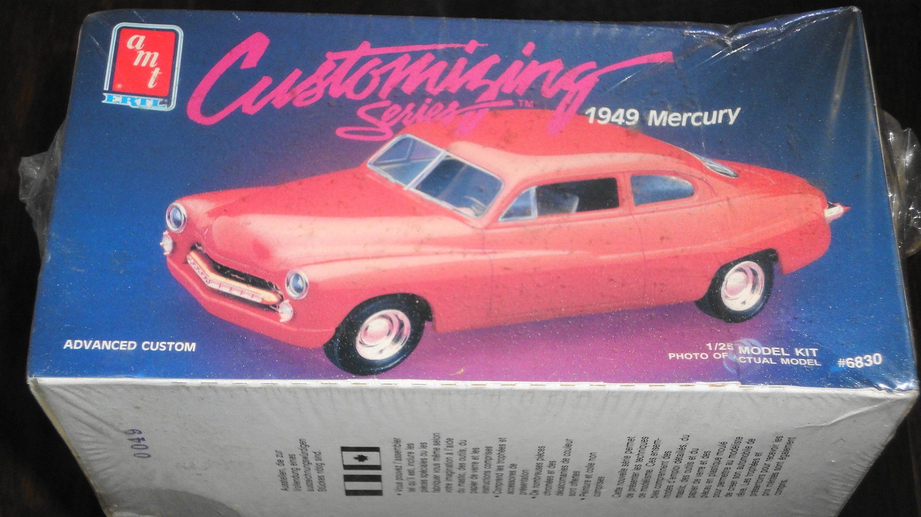 AMT/ERTL Modellini d'auto: AMT CUSTOMIZING SERIES 1949 MERCURY 1:25 – Nuovo e nell'imballaggio originale da Frümsen venduto da Malibu69 3