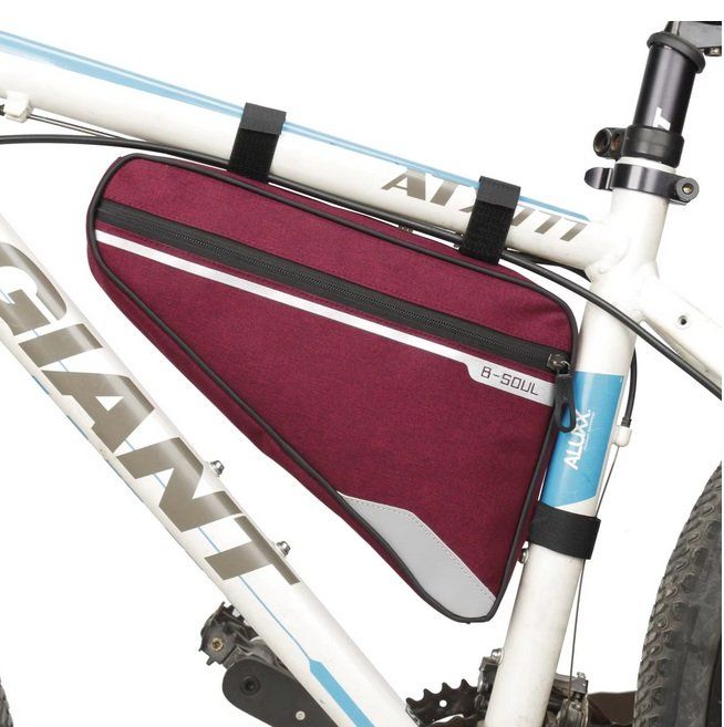 Hüte, Mützen & Caps: 2x Sacoche de cadre de vélo bordeaux – Neu und originalverpackt aus Bremblens von SHOPSPORT