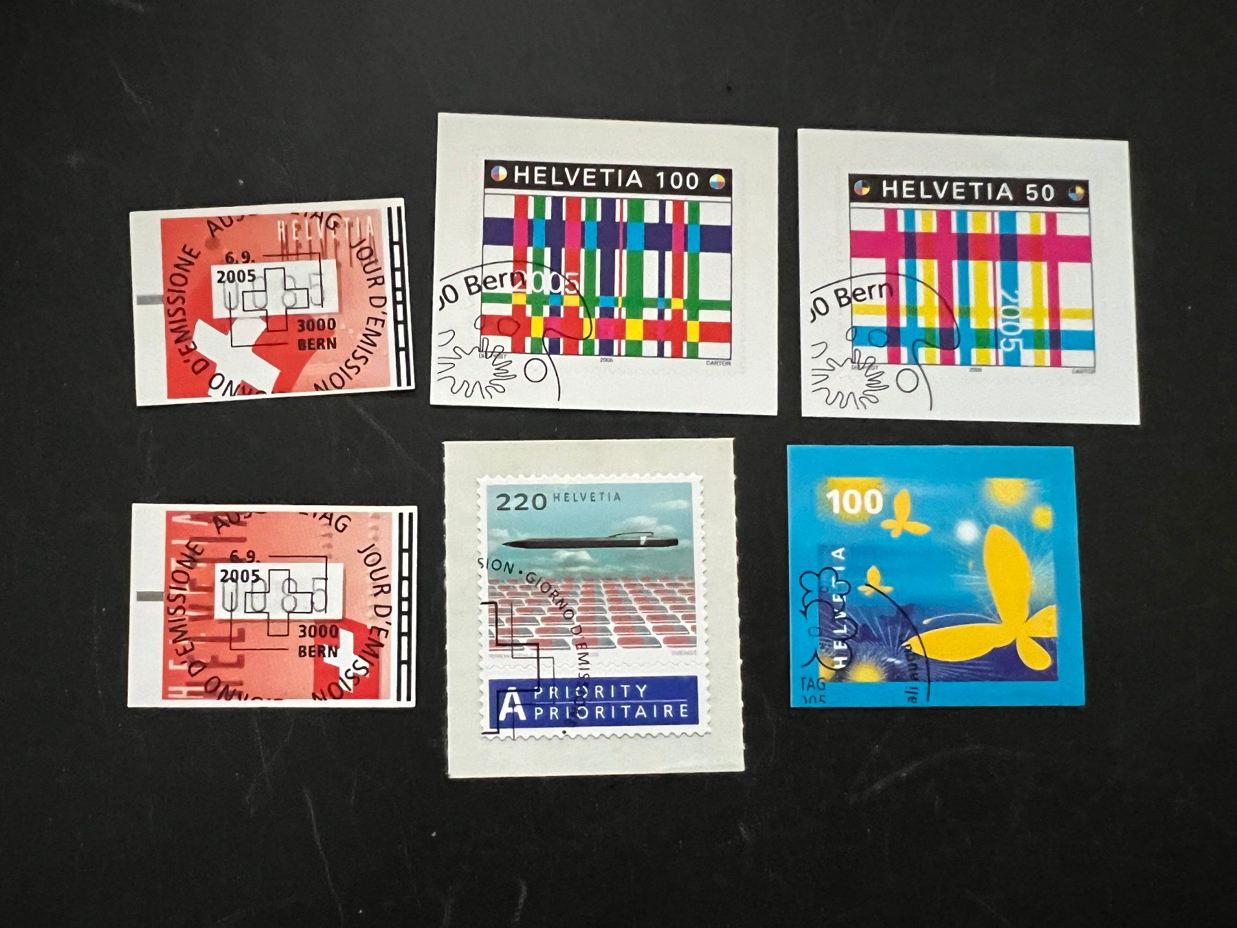 Tutti i francobolli: CH 2005 Lot Ersttag  (5724) – Usato da Hinwil venduto da Sidi4