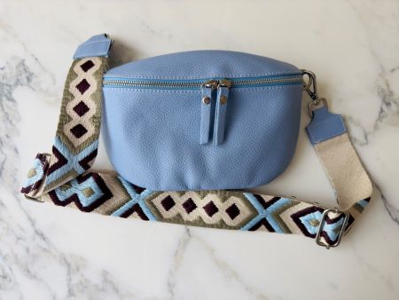Umhängetasche Echt Leder inkl. Taschengurt „Azul“