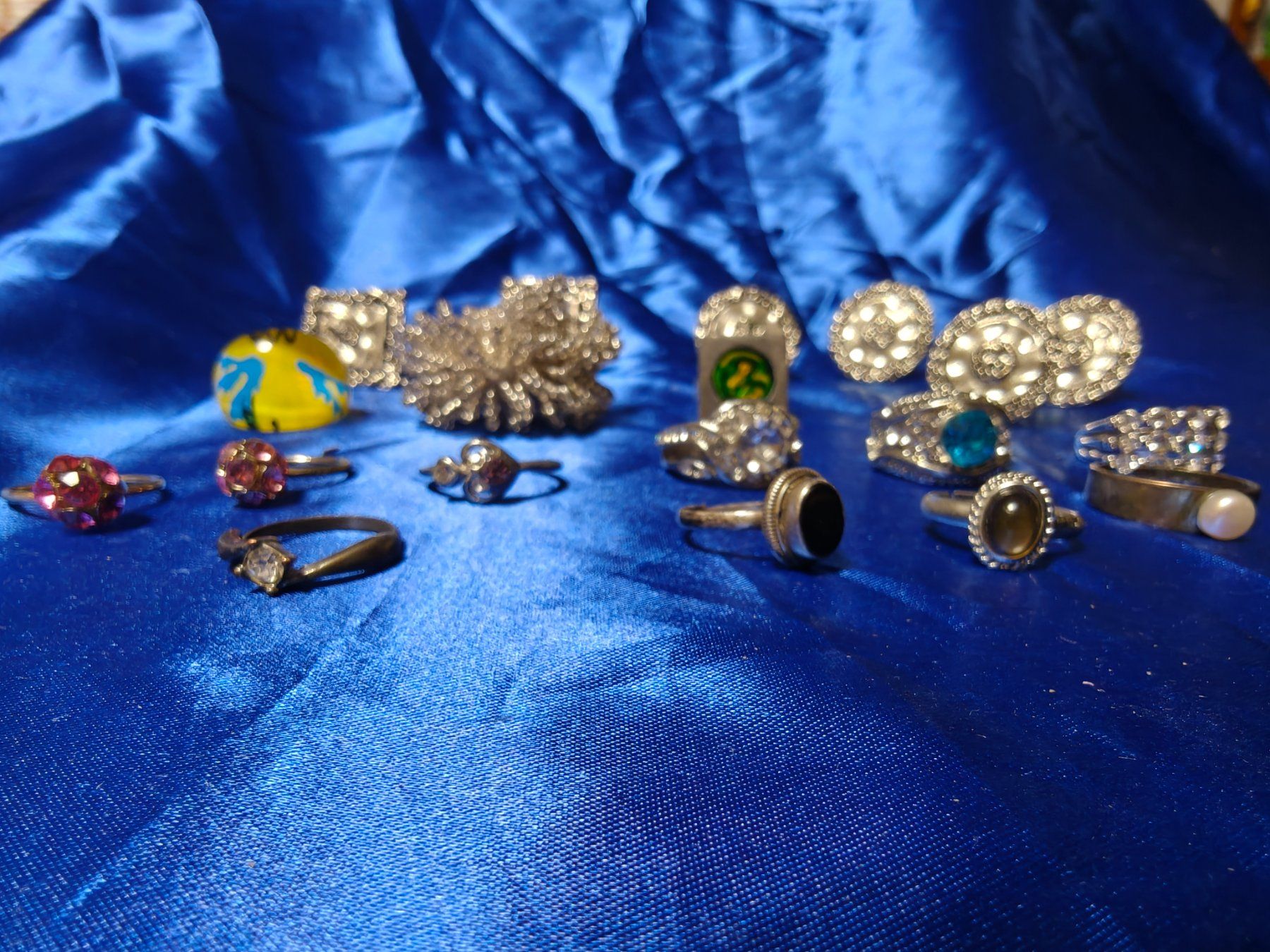 Sonstiger Schmuck: Konvolut Modeschmuck Ringe – Gebraucht aus Gutenswil von Vulcano21 2
