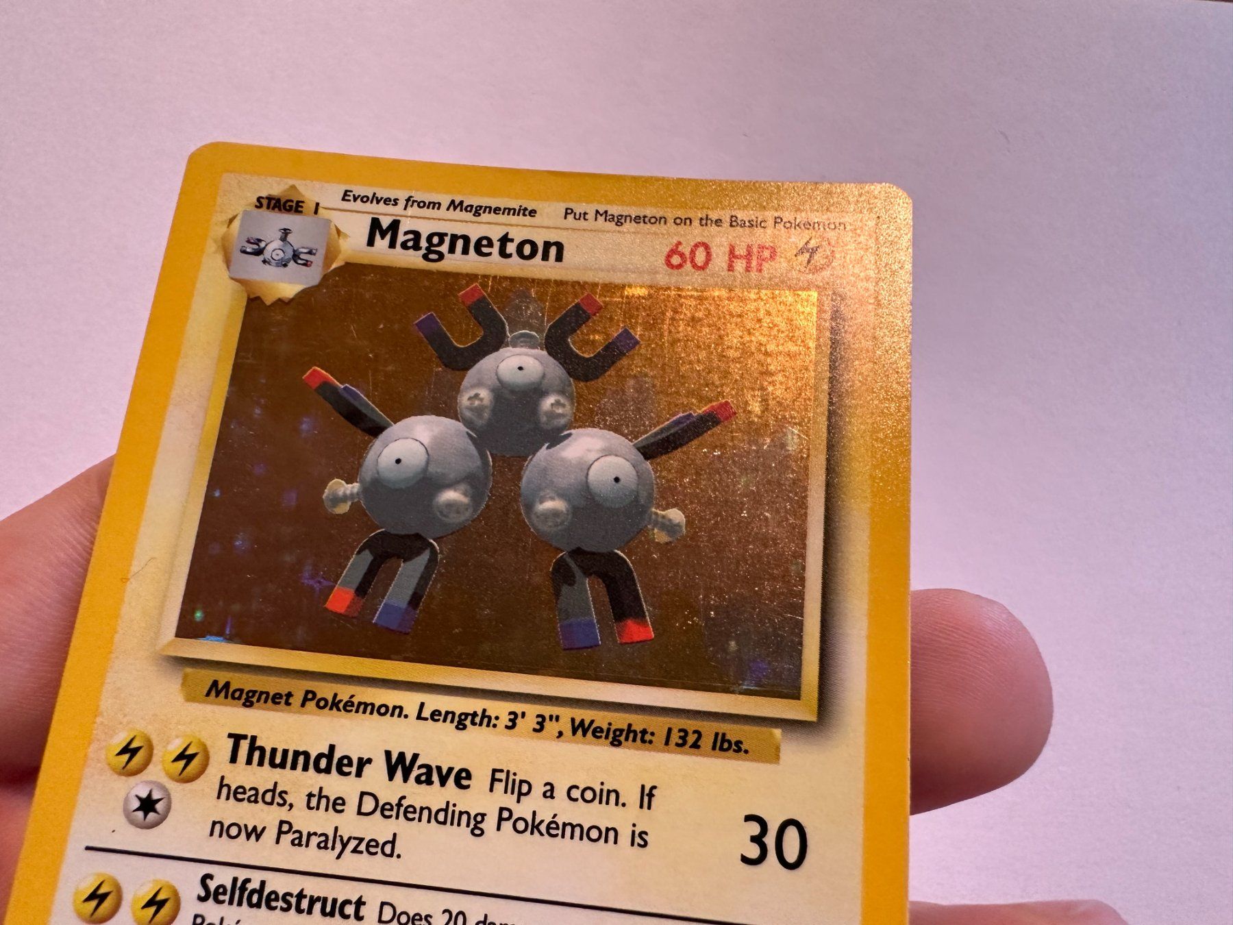 Pokémon Carte collezionabili: Magneton holo Base EN – Usato da Hagendorn venduto da Pokecollectorch 2