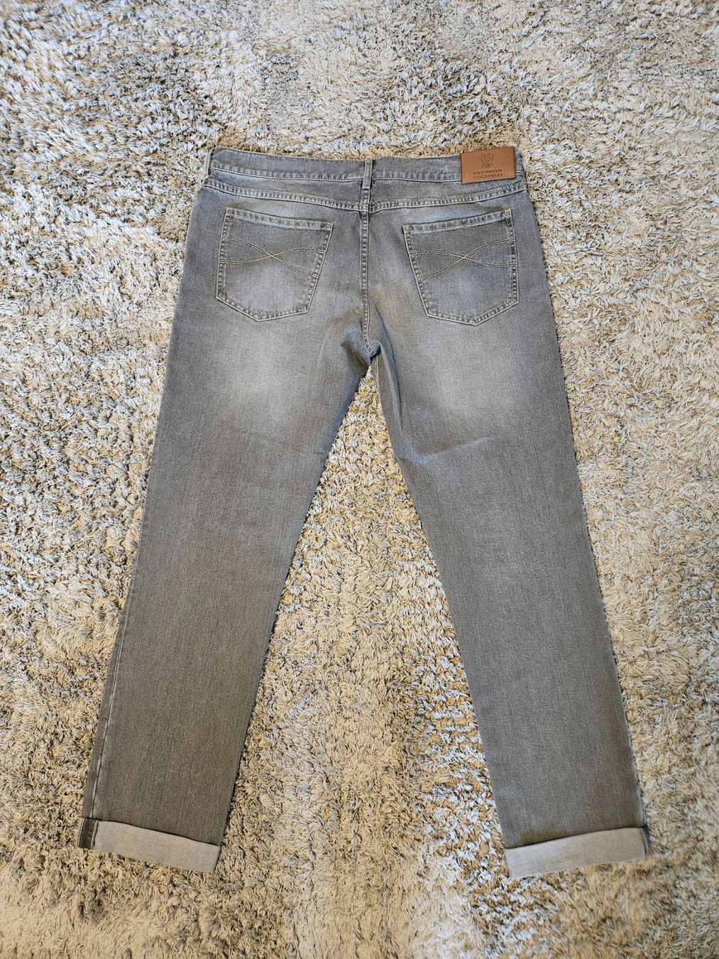 Brunello Cucinelli Jeans: BRUNELLO CUCINELLI Jeanshose ,,Herren,, Hellgrau – Usato da Gachnang venduto da loard 1