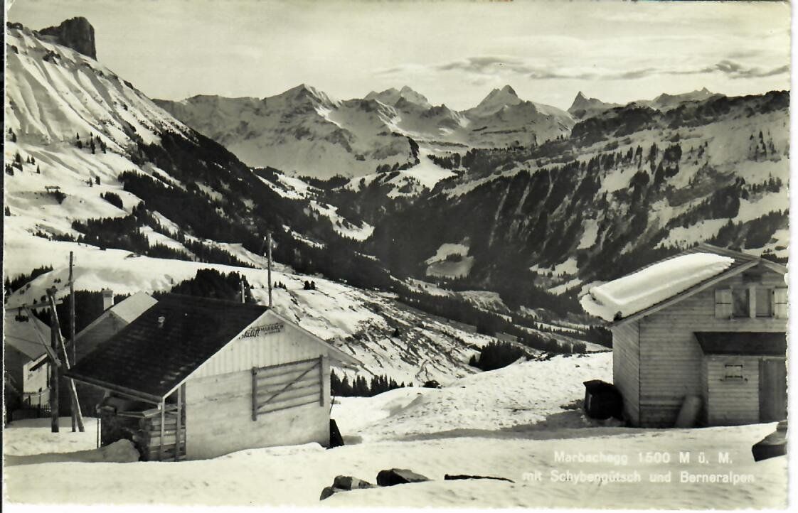 Cartoline postali: Marbachegg – Usato da Hochdorf venduto da Ziegel-16