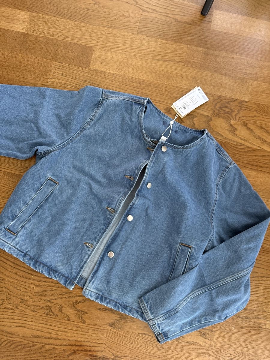 Vila Giacche: VILA Blue Denim Jacket gr 42 – Nuovo e nell'imballaggio originale da Ueberstorf venduto da man_p2fy 2