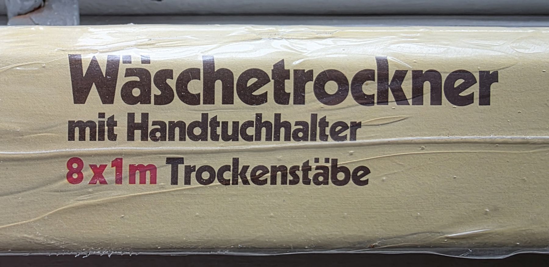 Wäscheständer: Wandwäschetrockner – Neu und originalverpackt aus Basel von Haldis 2