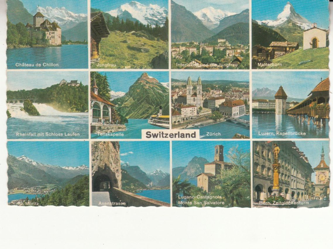 Ansichtskarten: Switzerland ca. 1950 – Gebraucht aus Bürglen TG von StampGraf