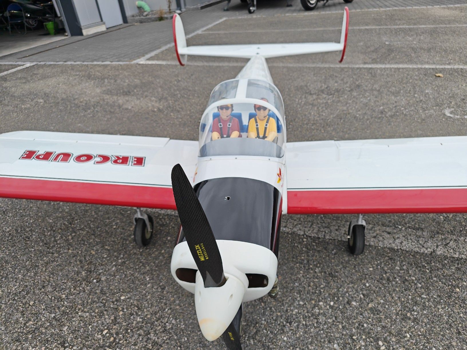 Modellismo RC: schönes RC Flugzeug Ercoupe, neu – Nuovo (secondo la descrizione) da Kallern venduto da Slobsen 3