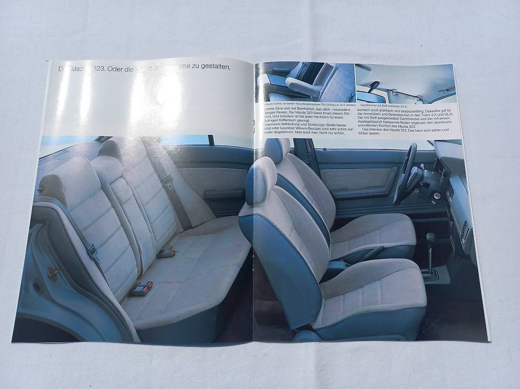 Documents: Mazda 323 Prospekt / 1985 – D'occasion à Frauenkappelen par Chruetzhubel 2