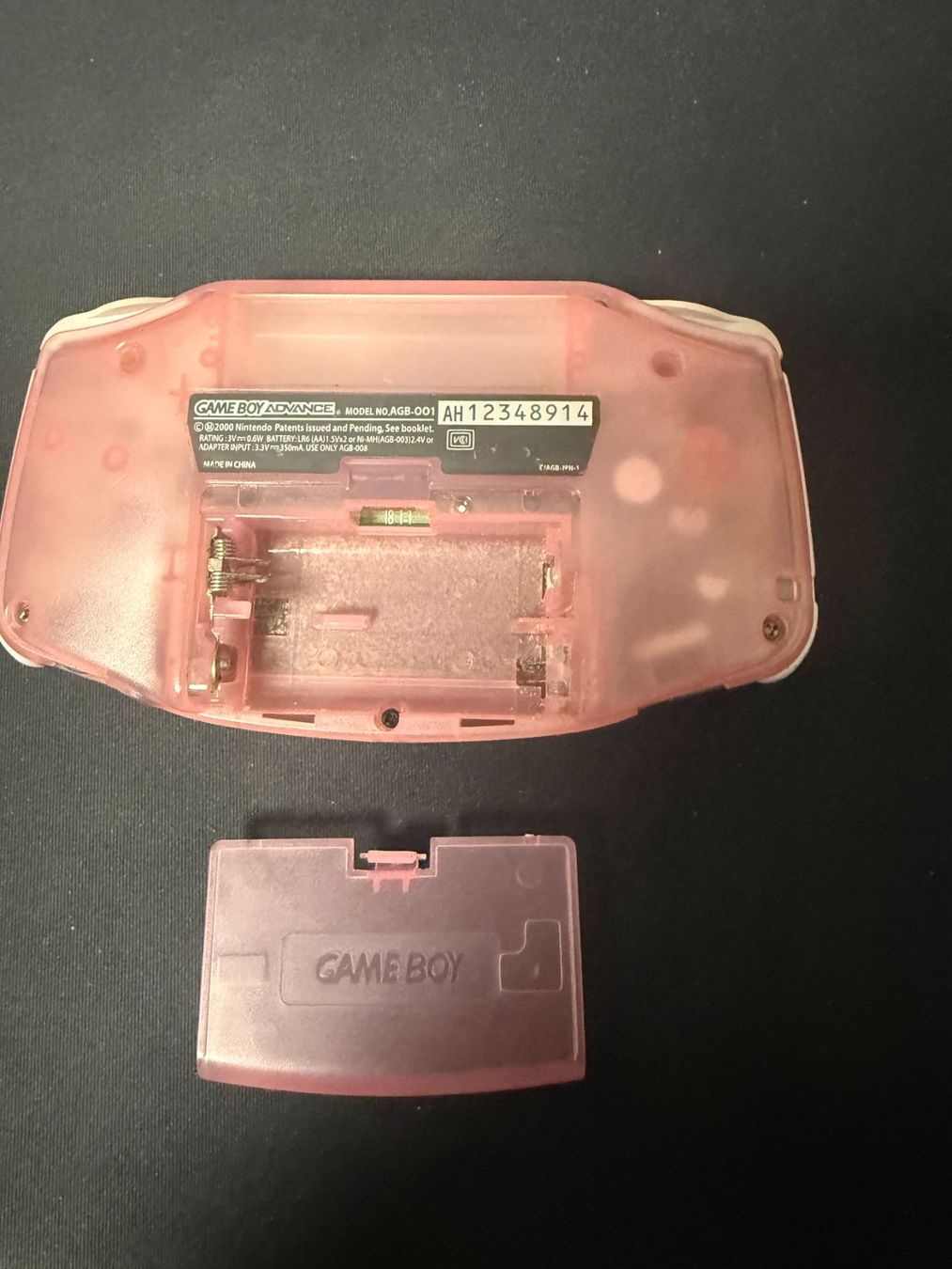Nintendo Konsolen: Console Nintendo Game Boy Advance Rose – Gebraucht aus Pont-de-la-Morge von Darfal 2