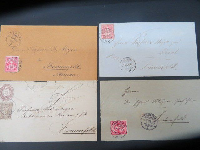 Buste & buste per spedizione: Alte Briefe Frauenfeld – Usato da Pfyn venduto da sagenruthe 1