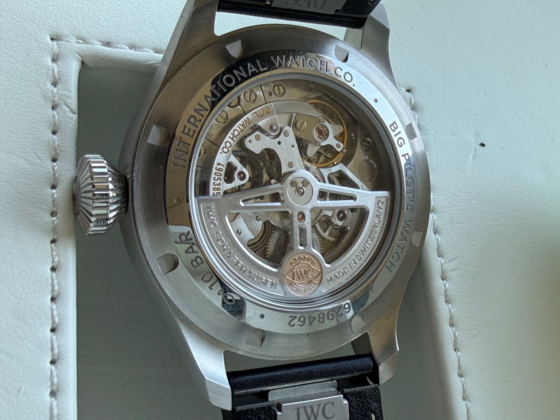 IWC Orologi: IWC Big Pilot 43mm vom 8.12. 2021 – Usato da Zug venduto da Pozzi1 2