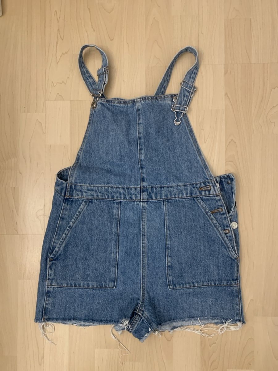 Topshop Jeans: Jeans Latzhose von Topshop – Usato da Baden venduto da Esmipesmi