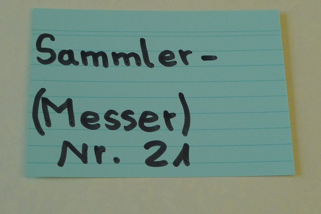 Accessori: Sammler-(Messer) Nr.21 – Usato da Bern venduto da bn1640 3
