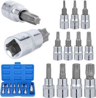 13 Teiliges Torx Nüsse Steckschlüssel Satz,T8–T70