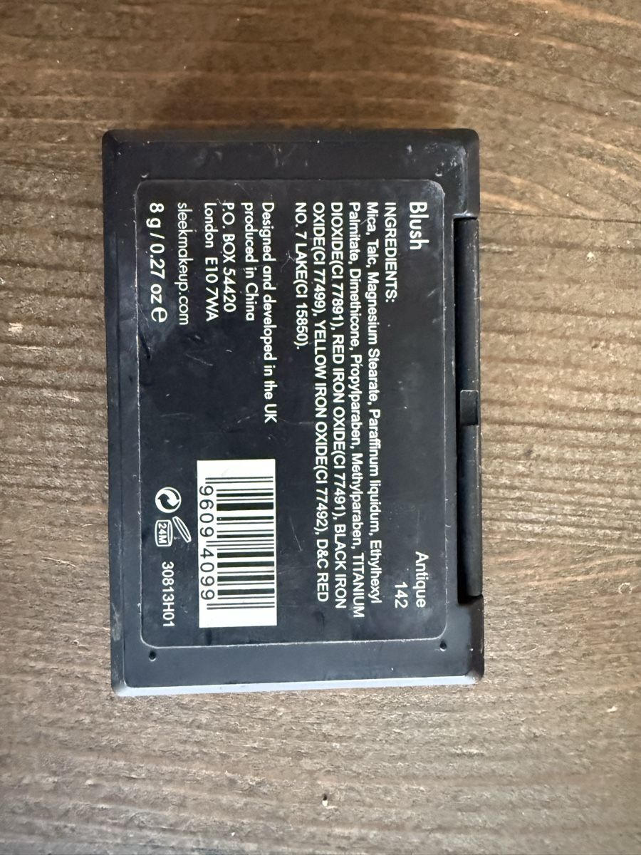 Make-up: Sleek MakeUP Blush Antique 142 – Usato da Thun venduto da tahari 2