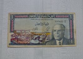 Tunesien ++ 1 Dinar - 1.06.1965