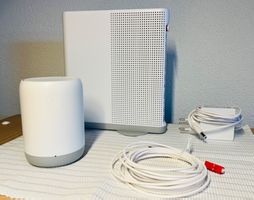 Swisscom Internet Box 5 und WLAN Box 5 mit Glasfaserkabel