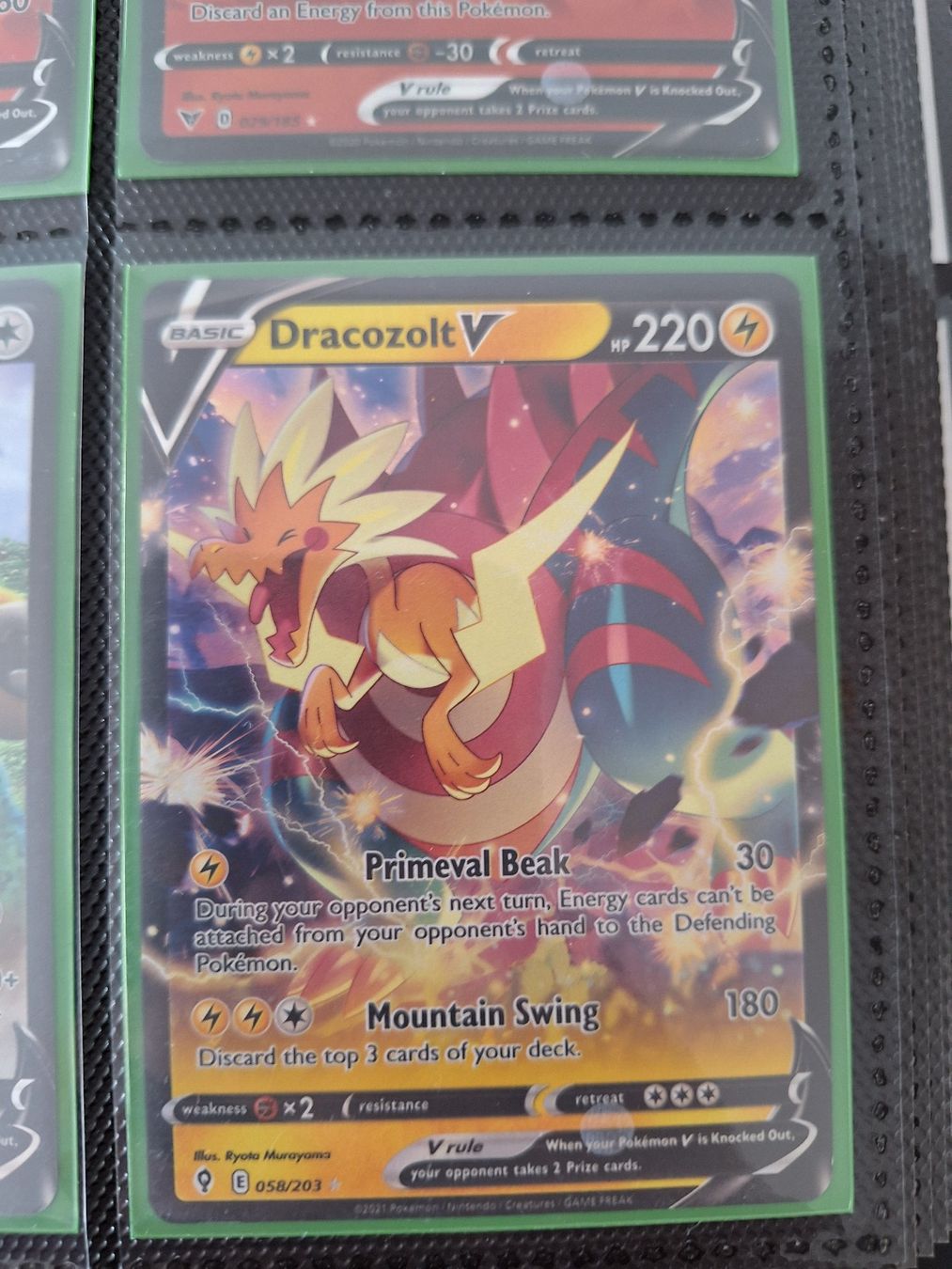 Pokémon Sammelbilder & Trading cards: Dracozolt V – Gebraucht aus Altstätten SG von GGsGameshop
