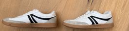 Pull&Bear Sneaker, weiss/schwarz, Gr. 38