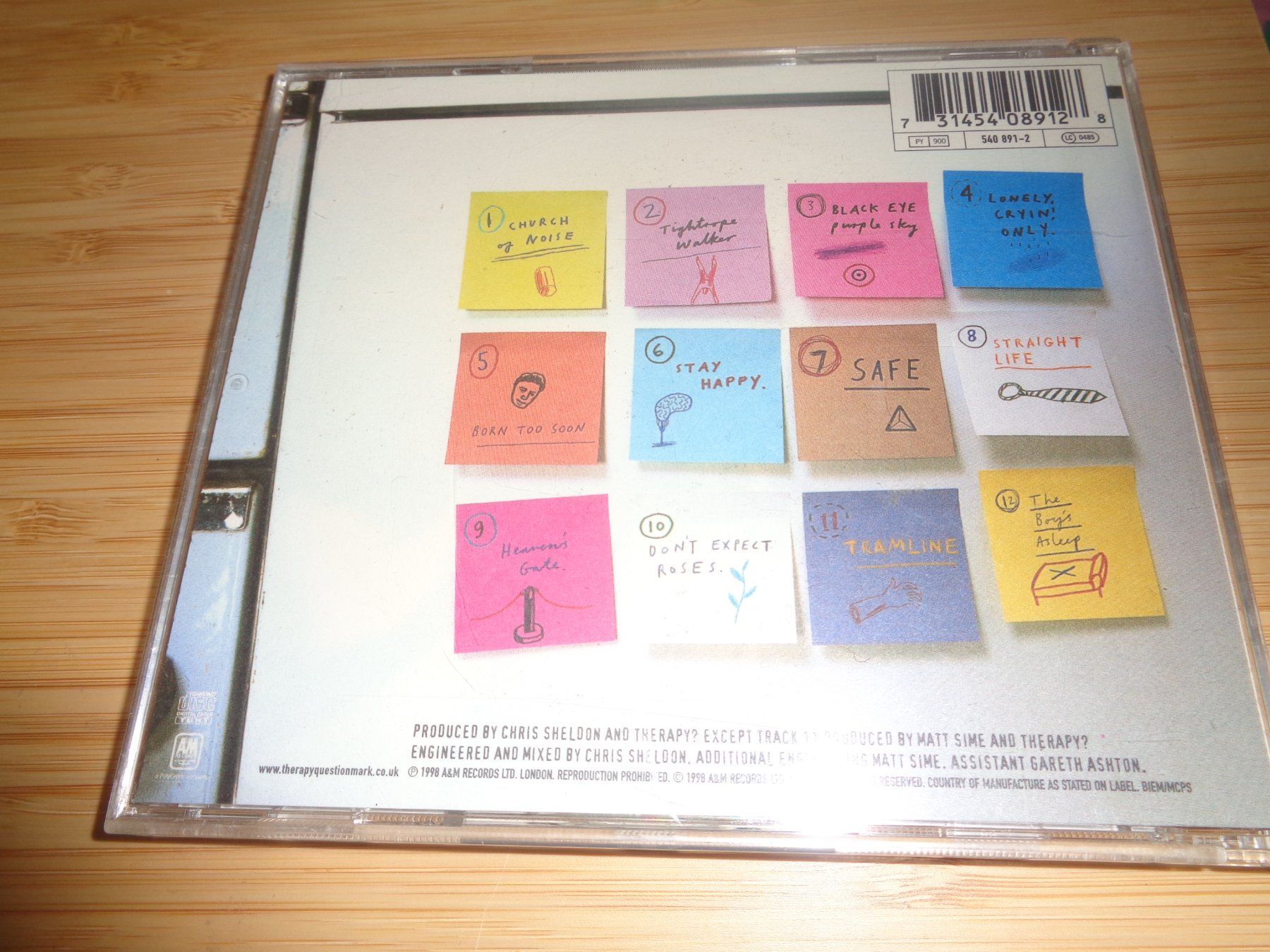 CDs: Therapy? - Semi - Detached CD – Gebraucht aus Olten von Disc-Ausverkauf 1