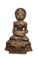 Boudha tibetain en Bronze