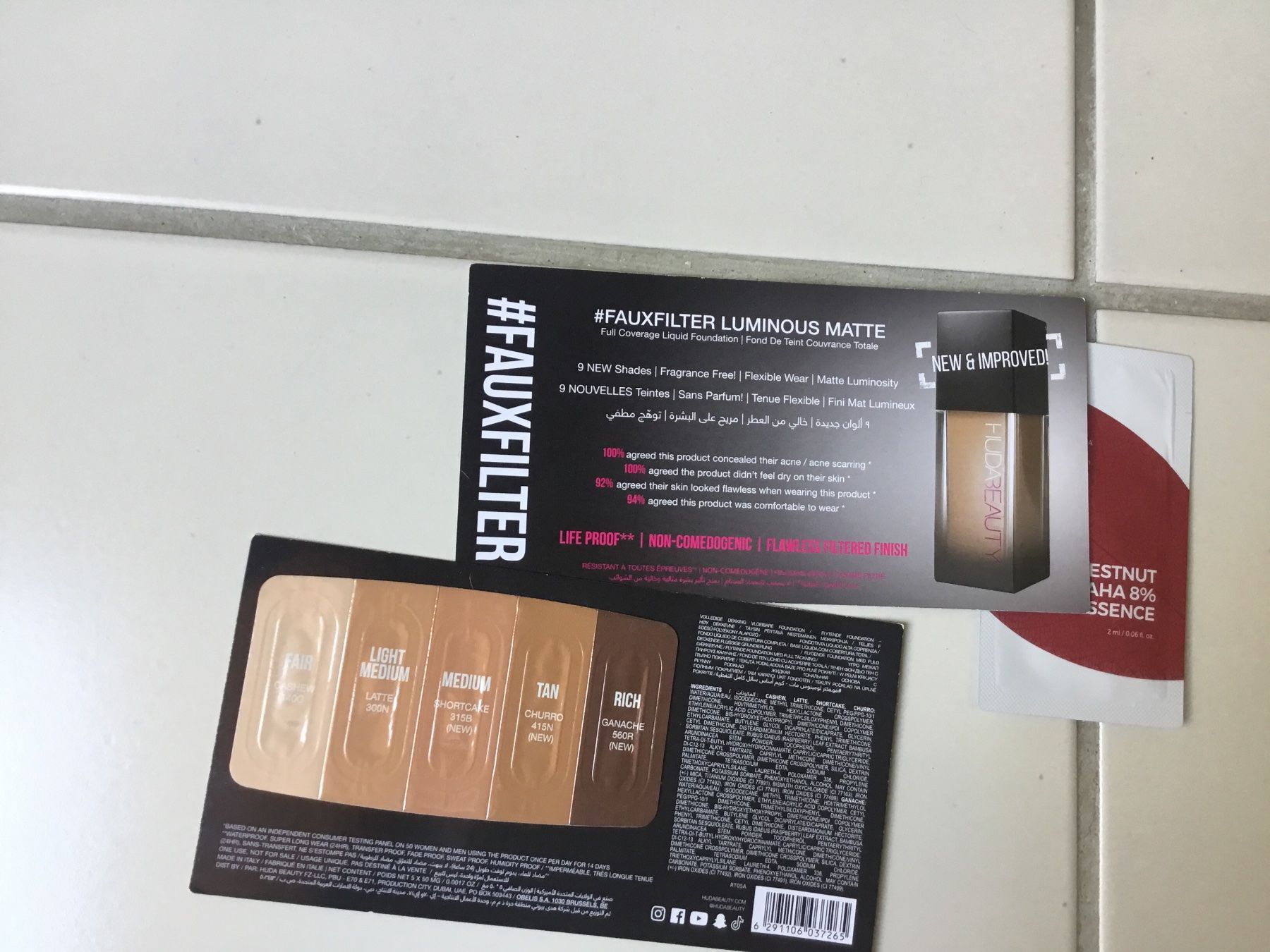 Cura del viso: Diverse Kosmetik Muster – Nuovo e nell'imballaggio originale da ALTENDORF venduto da da23 2
