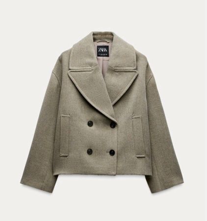 Kurzmantel ZARA aus Wollmix