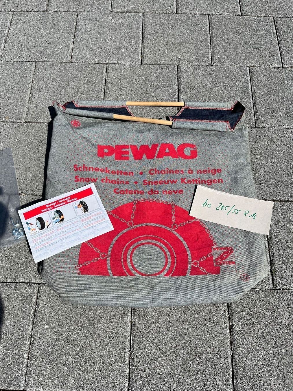 Catene da neve: Schneeketten von PEWAG – Usato da Walliswil b.Wangen venduto da crazykatl