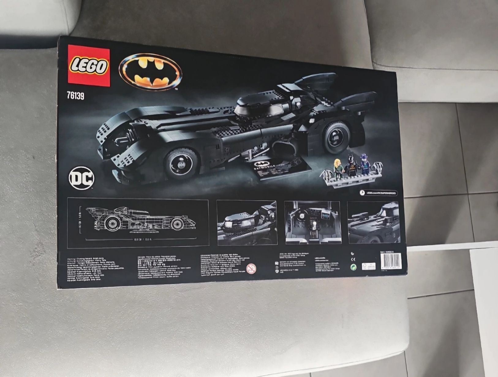 Lego Kit di costruzioni: LEGO 76139 Batmobile 1989 scellé – Nuovo e nell'imballaggio originale da Châtelaine venduto da Phil.good 1