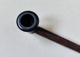 Pipe en bois vintage 26 cm – objet de collection