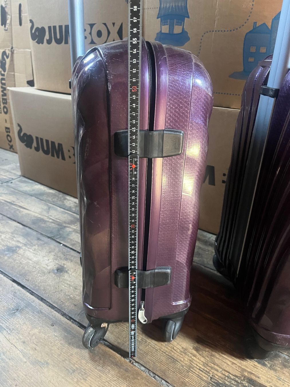 Samsonite Reisekoffer: 2x Samsonite Handgepäck-Koffer Violett Cabin Size – Gebraucht aus Zürich von bretxo 4