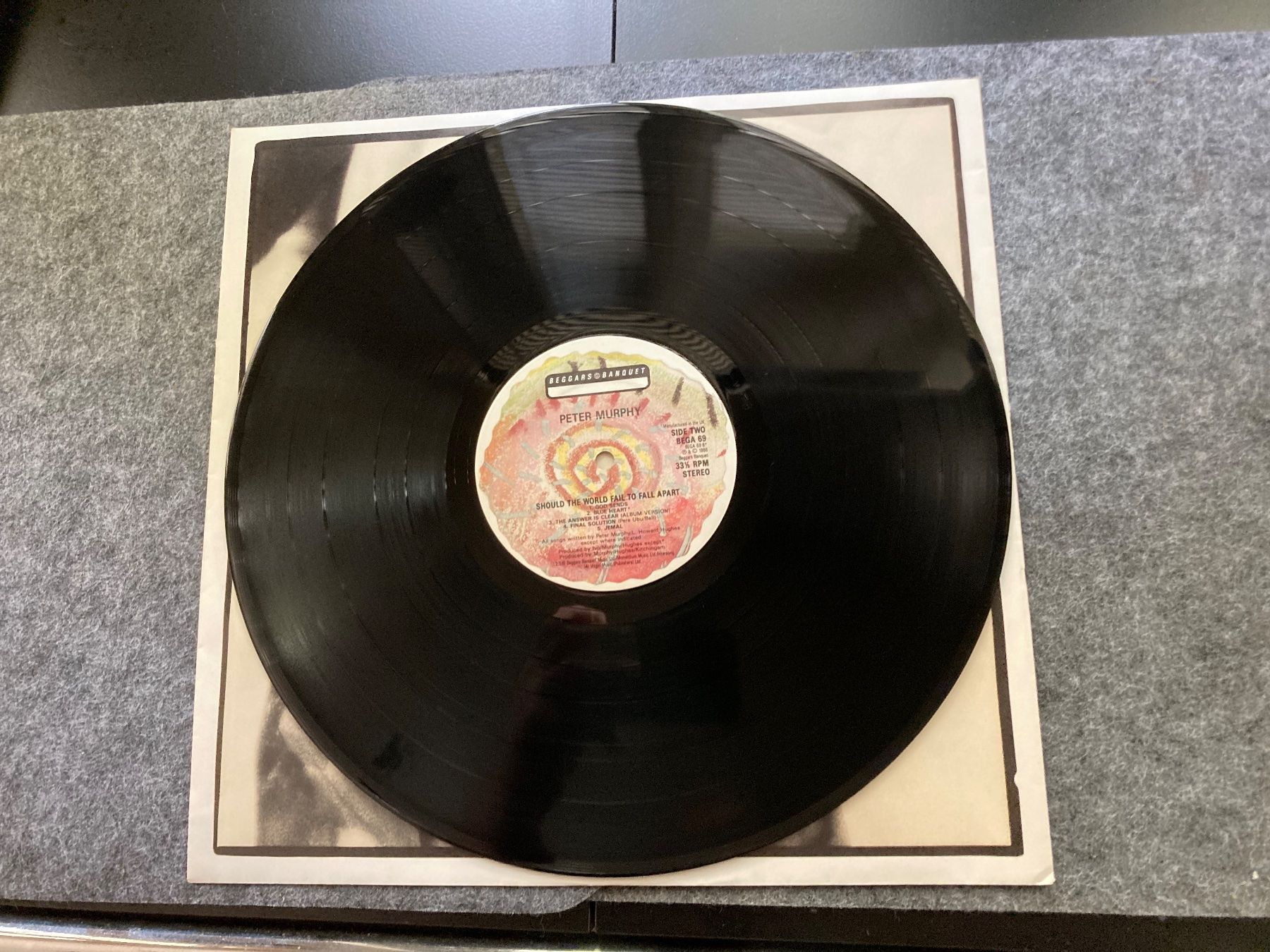 Schallplatten: Peter Murphy - Should The World Fail To Fall Apart (LP) – Gebraucht aus Fribourg von Karushi 2