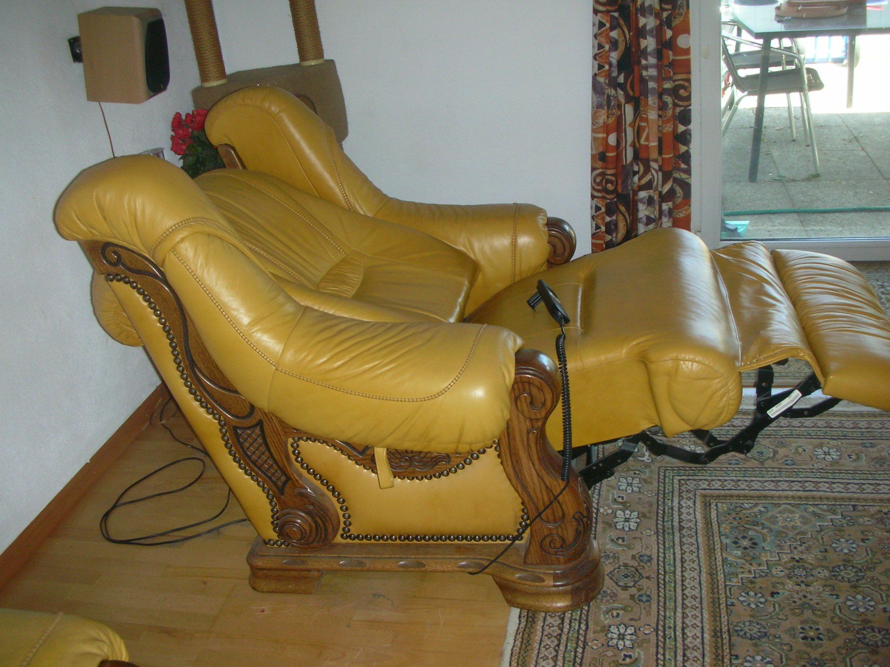 Sofas: Ledersitzgruppe inkl. 2 Relaxsessel – D'occasion à Rheinfelden par Javea4 6
