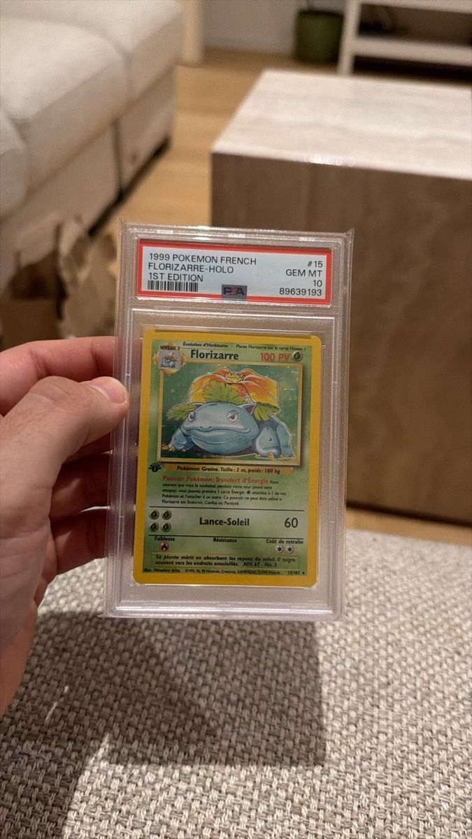 Pokémon Carte collezionabili: PSA 10 1st edition Français Florizarre – Nuovo e nell'imballaggio originale da Genève venduto da ali_f6yg 2