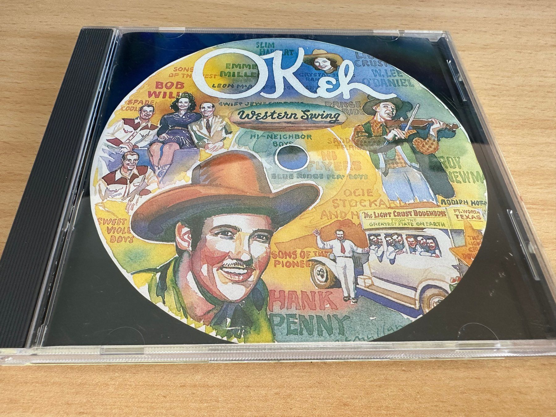CD: Various – OKeh Western Swing – Usato da Rikon im Tösstal venduto da Alpenmutz