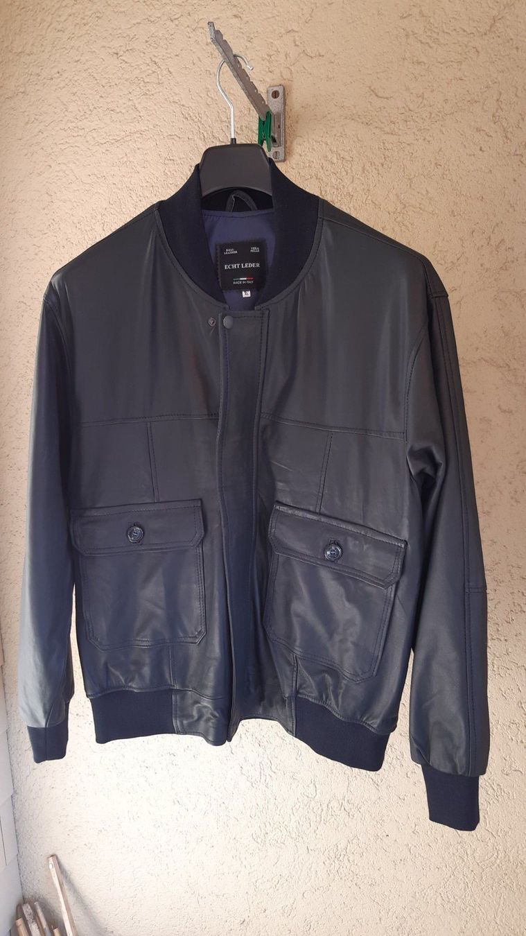 Giacche: Lederjacke Bomber Nappa XL   – Nuovo (secondo la descrizione) da Unterentfelden venduto da hus_t9gh