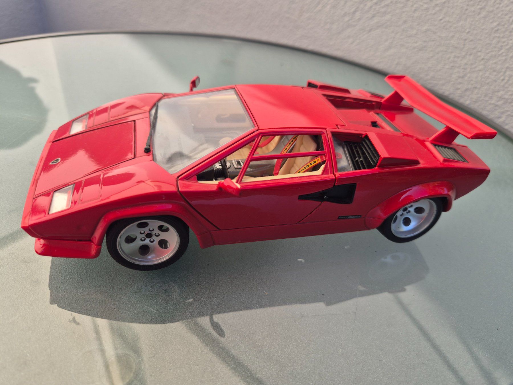 Lamborghini Modellini d'auto: Lamborghini Countach Burago 1:18. Top. – Usato da Oberbuchsiten venduto da laffite54 4