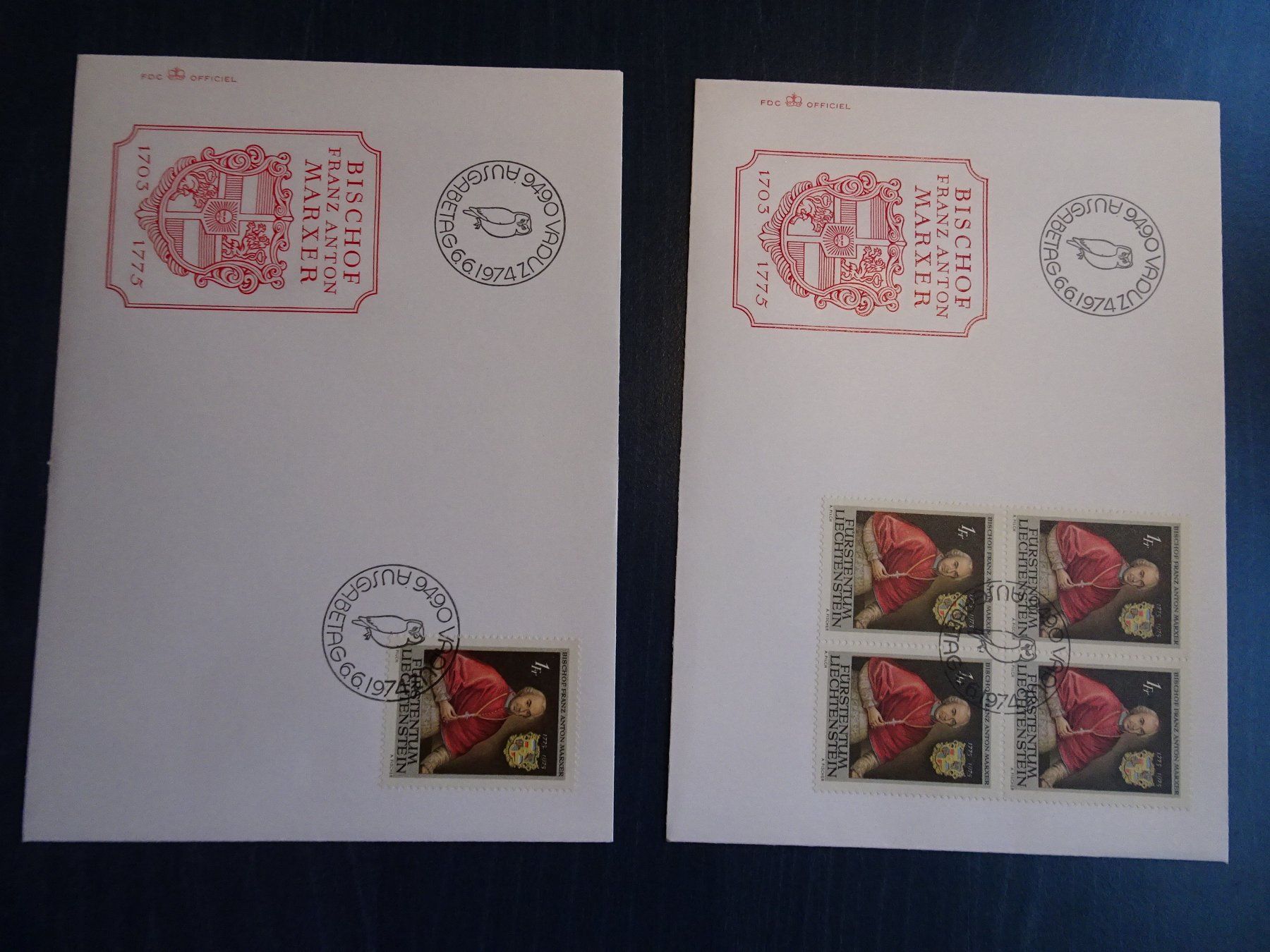 Alle Briefmarken: FDC 1974 – Neu (gemäss Beschreibung) aus Aadorf von Chnorli-Furz