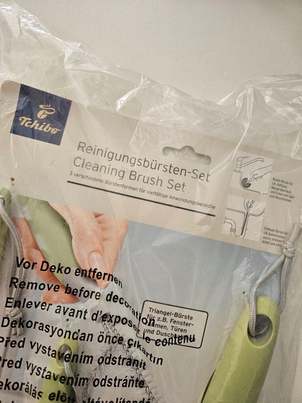 Sonstiges für Haushalt & Wohnen: Tchibo- Reinigungsbürsten-Set neu – Neu und originalverpackt aus Schaffhausen von sabrina915 1