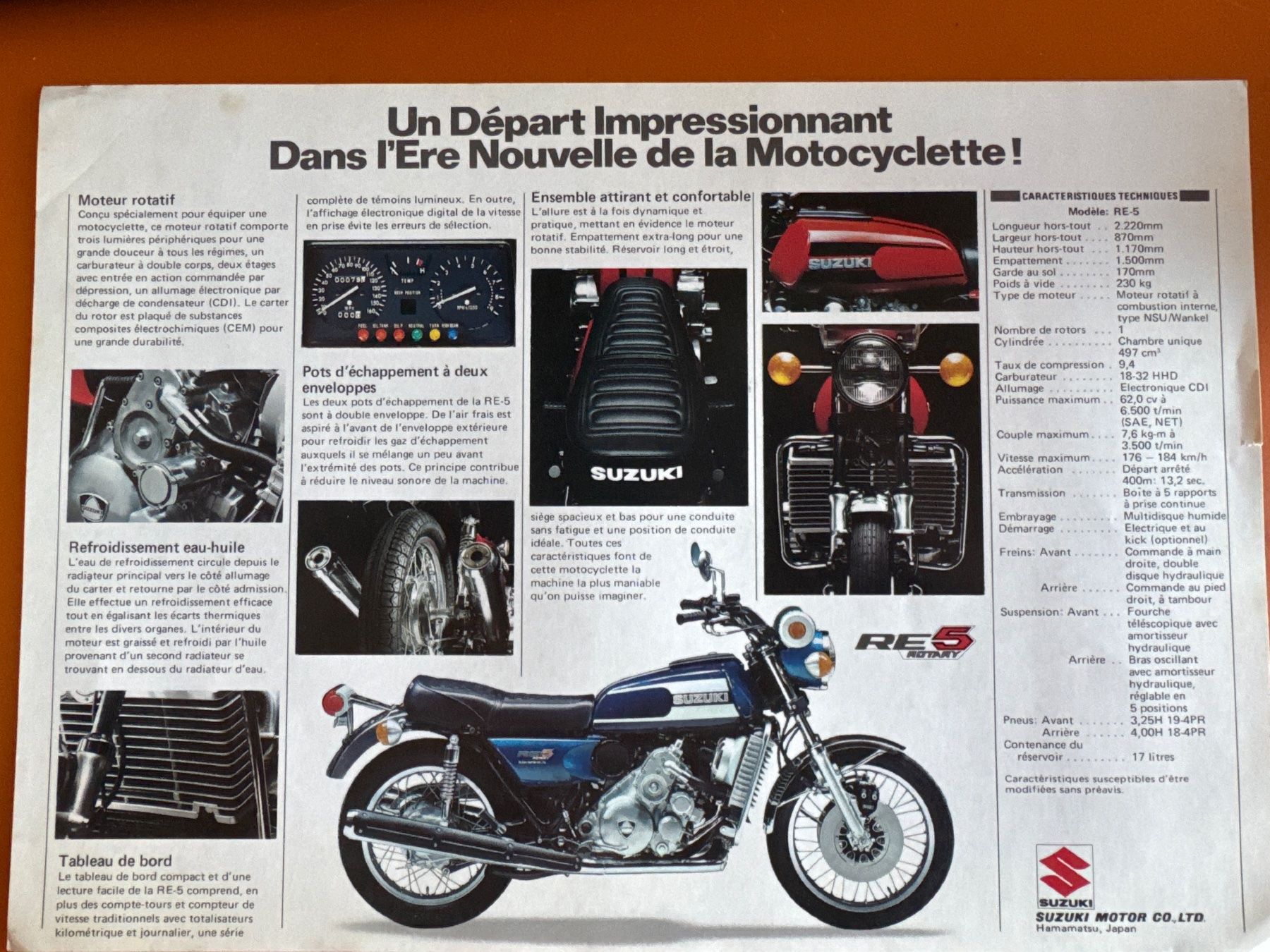 Suzuki Strada: Suzuki RE5 Rotary / RE-5 – Usato da Morrens VD venduto da kawah2 1