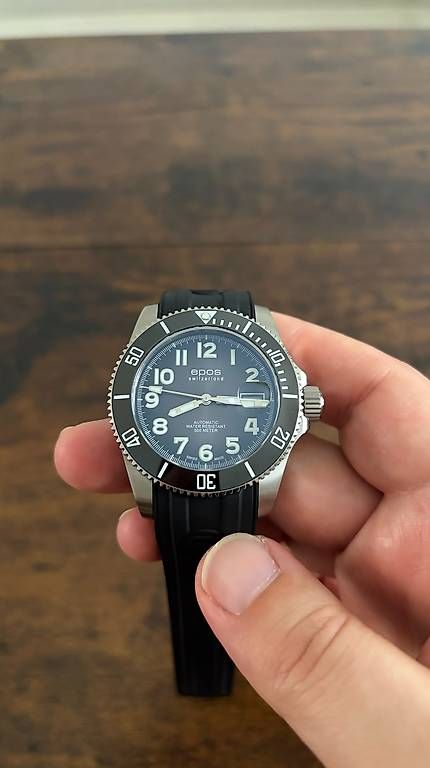 Uhren: Epos Sport 3504 Diver Titanium Automatic – Gebraucht aus Gretzenbach von ferris78