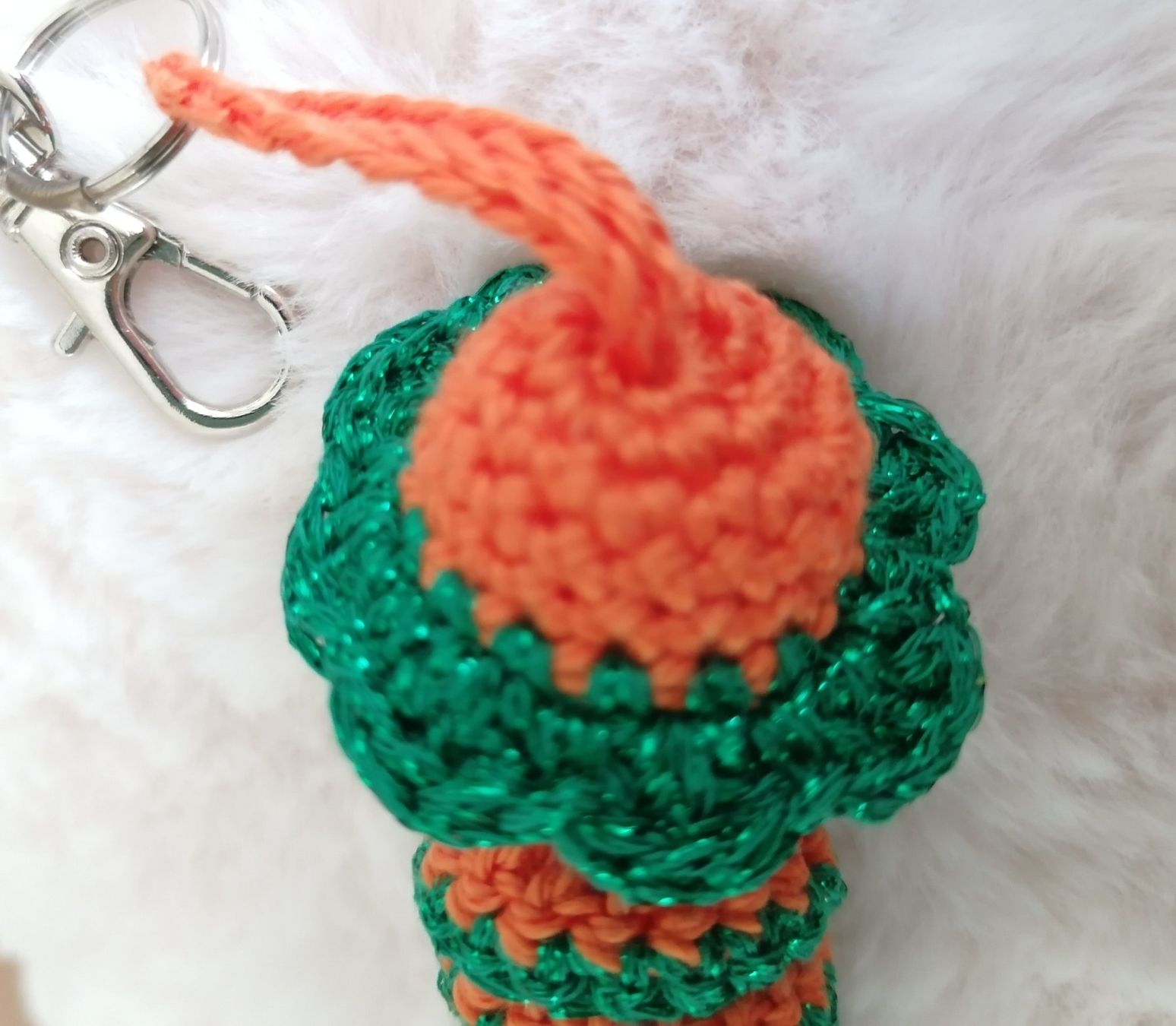 Tutte le decorazioni: Handgemacht Glückswürmchen 3 Stück Orange – Nuovo e nell'imballaggio originale da Rümlang venduto da TRICE67 4