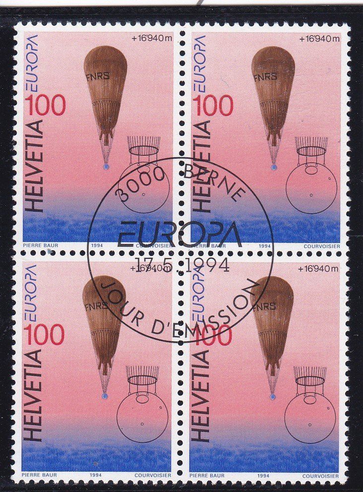 Tutti i francobolli: ET 4er Block EUROPA 1994 – Nuovo (secondo la descrizione) da Schliern b. Köniz venduto da joni20 1