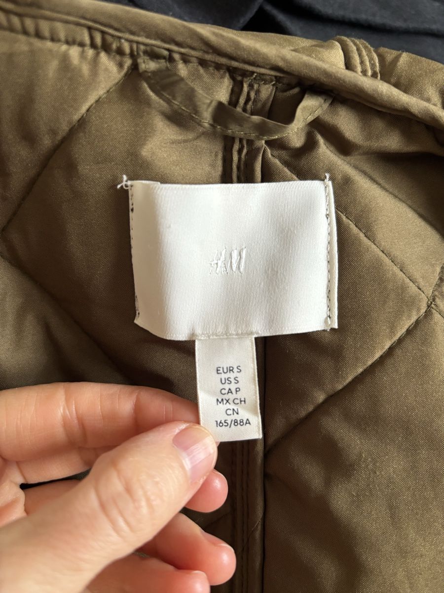 H&M Giacche: Jacke Oversize Oliv Grösse S – Usato da Bern venduto da felenas 1