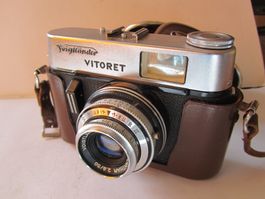 Voigtländer Vitoret Fotokamera mit Hülle - 1961 bis 1971