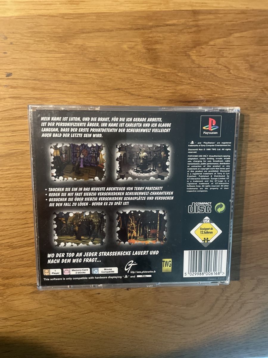 Giochi: Discworld Noir Ps1 – Usato da Hagendorn venduto da masterchieff 1